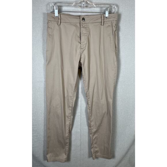 Birddogs Pants Mens 30x30 Khaki Unlined Performance Chino Boomstick *TINY STAIN - Picture 1 of 11